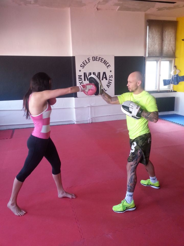 Individuální trénink na lapách